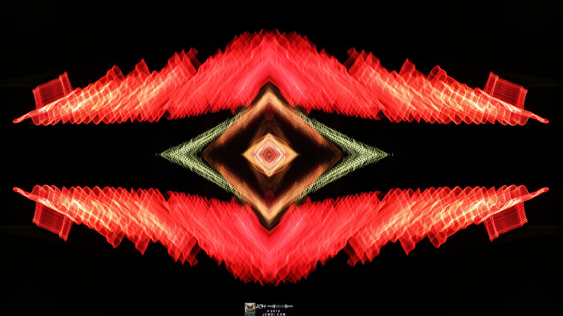 Wakefield Holiday Lightshow 2013 Quadroscopic long exposure artwork